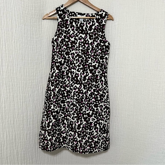 Jude Connally Beth Shift Dress Animal Print Sleeveless size S Small - Picture 1 of 5